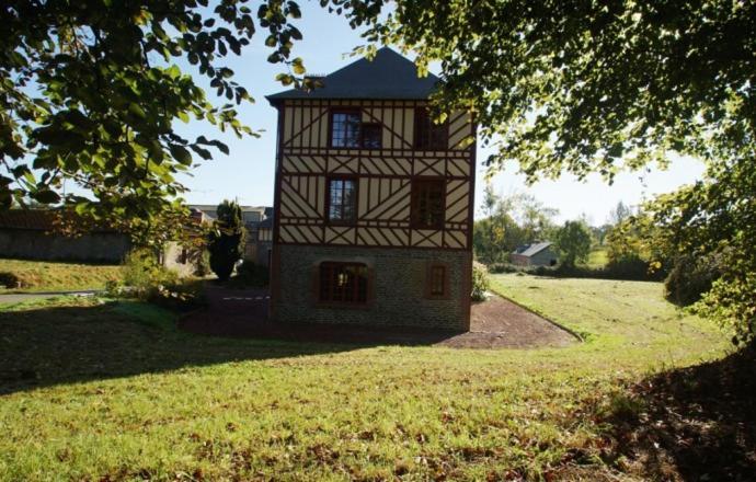Bed and Breakfast Le Manoir Des Arts Saint-Samson-de-Bonfossé Esterno foto