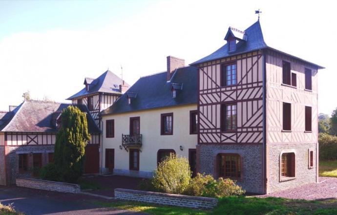 Bed and Breakfast Le Manoir Des Arts Saint-Samson-de-Bonfossé Esterno foto